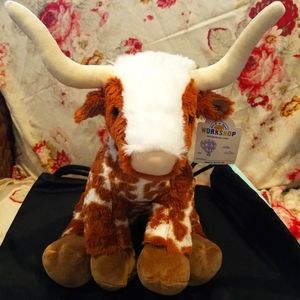 NWT Build A Bear Longhorn